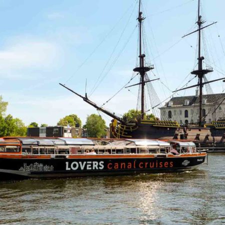 Semi-open Boat Cruise Amsterdam